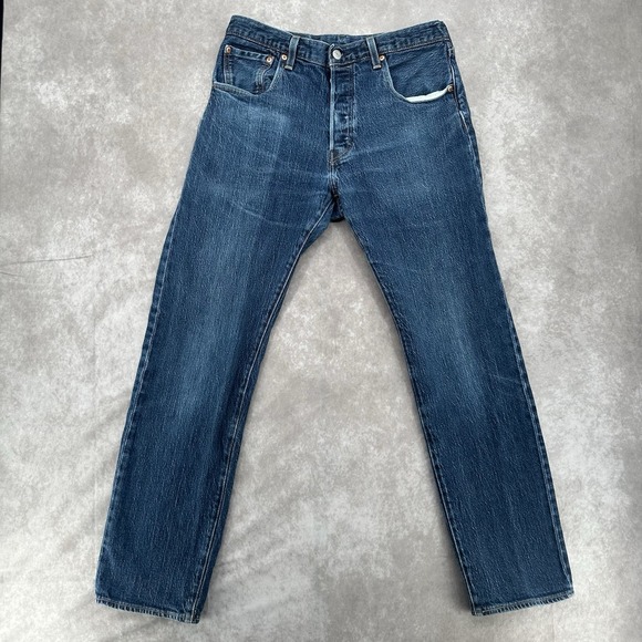 Levi's Other - Levi's 501 '93 Men's Jeans W31 L32 Button Fly Straight Leg Medium Wash Denim